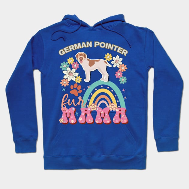 German Pointers Fur Mama, German Pointers For Dog Mom, Dog Mother, Dog Mama And Dog Owners Hoodie by StudioElla